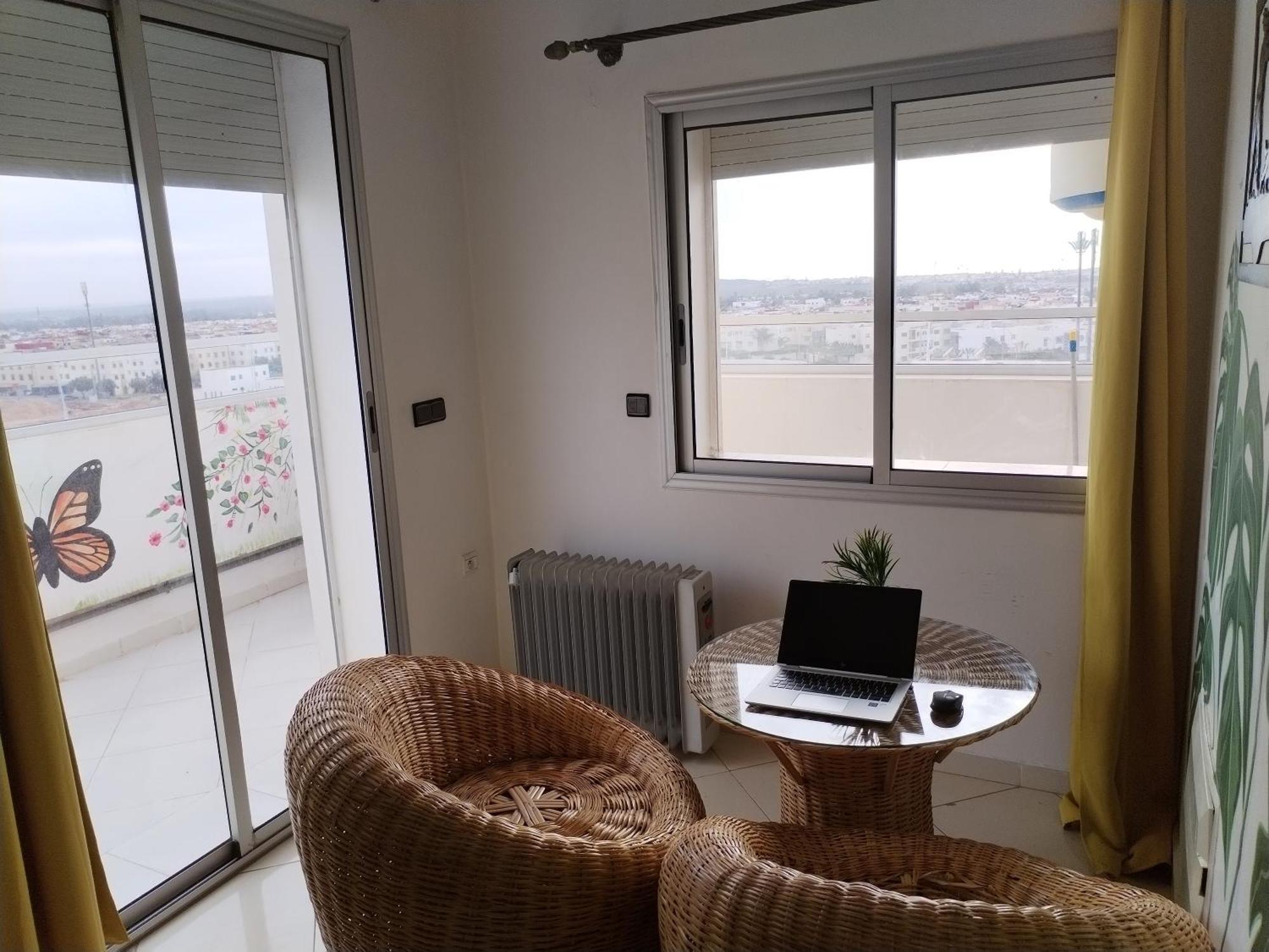 Large Sea View Studio Apartment Agadir Exterior photo