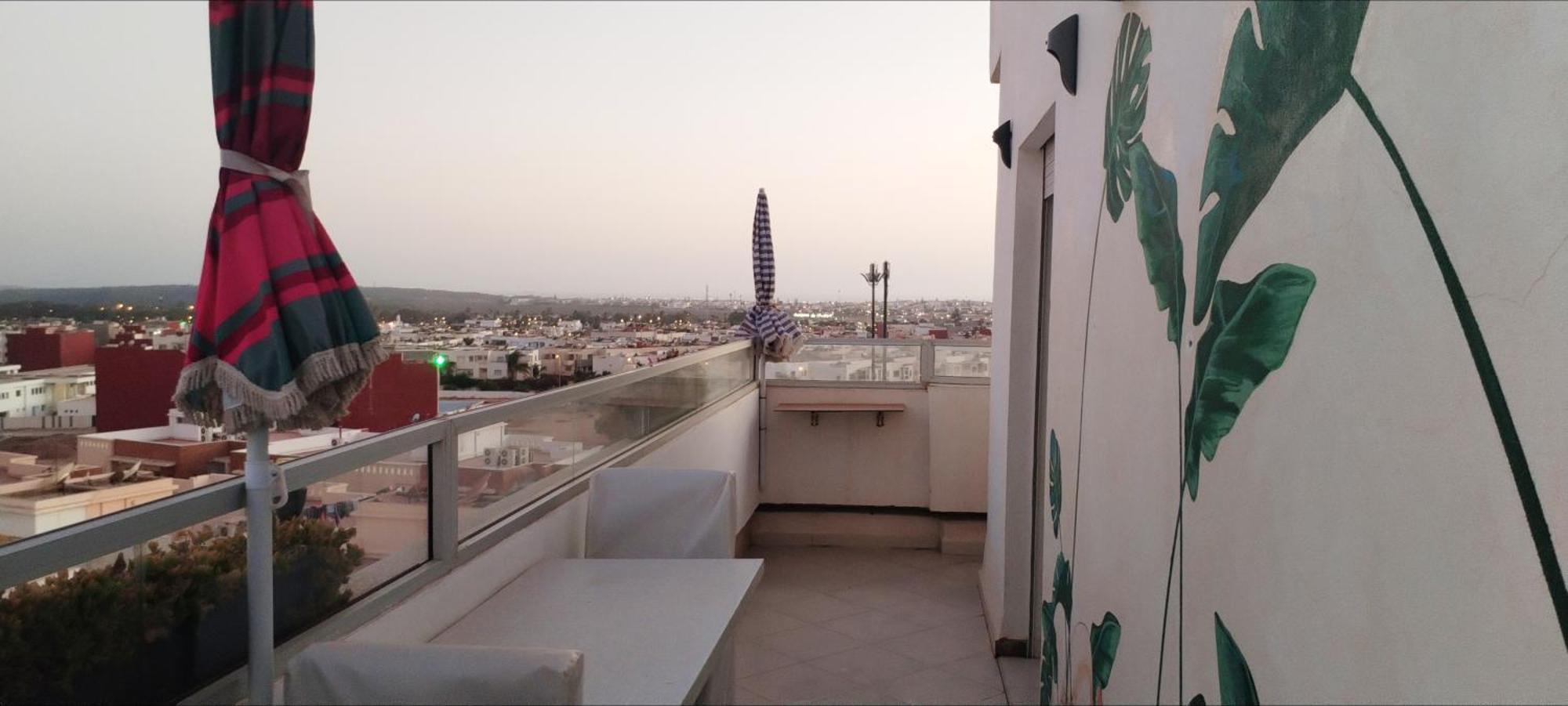 Large Sea View Studio Apartment Agadir Exterior photo